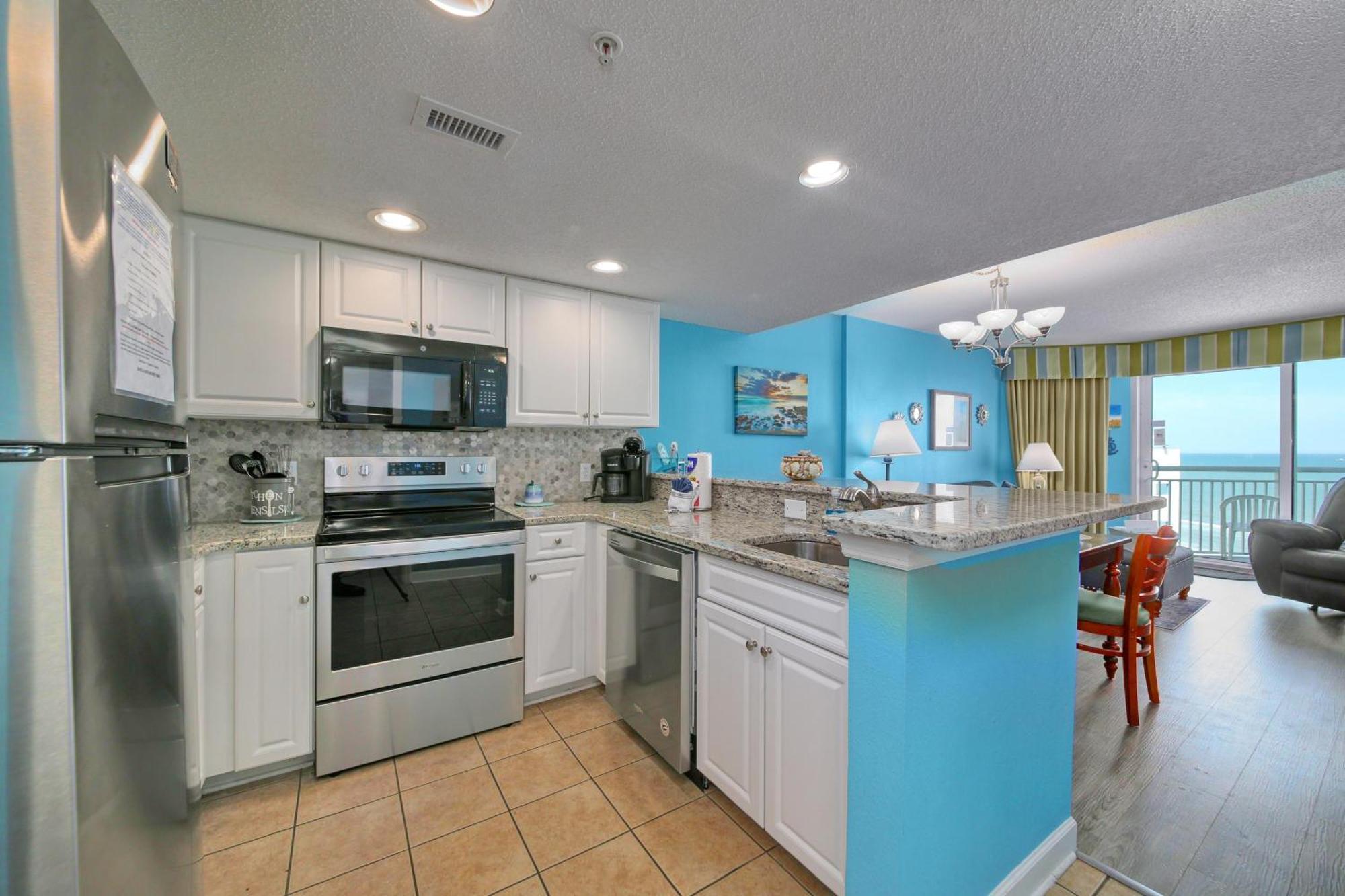 فيلا 2501 S Ocean Blvd, 0929 - Ocean View Sleeps 8 شاطئ ميرتل المظهر الخارجي الصورة